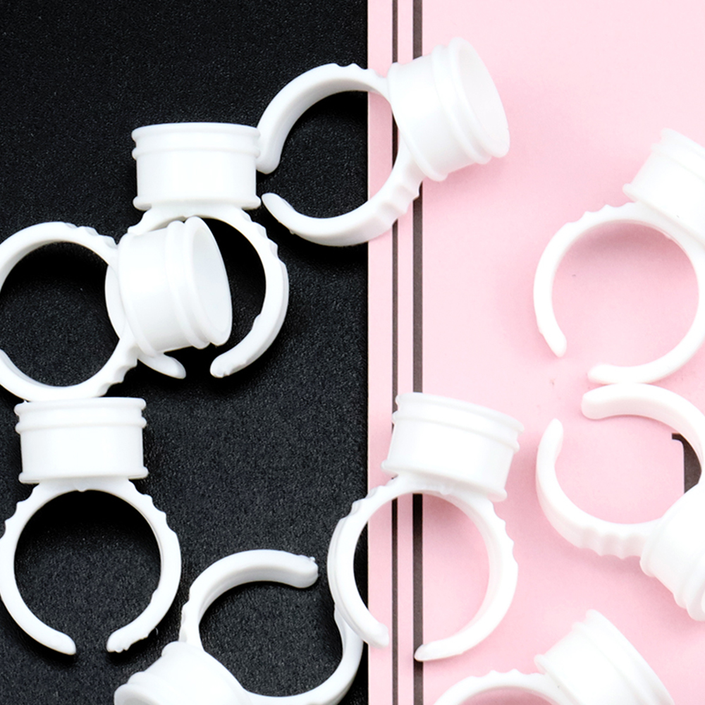 Eyelash Extension Makeup Glue Rings